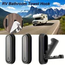 1pc Aluminum Folding Hook, Multi-Functional Storage Hook Suitable For RV, Entryway, Bathroom, Kitchen, Bedroom, RV Sunshade, Screen And Accessories, RV Awning Accessories - View 2
