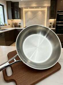 How To Make Non-Stick Stainless Steel Frying Pan/Wok: Preheat The Empty Pan For 1-2 Minutes (Pour In A Drop Of Water, When It Shows Water Droplets Rolling, It Means Preheating Is Successful, Control The Time Yourself, Don't Overheat It, Otherwise It Will Be Dry Burning), Then Add Cooking Oil, When The Oil Forms Oil Patterns In The Pan, Use Medium-Low Heat, You Can Freely Fry, Sauté And Stir-Fry, Control The Heat Yourself - View 4