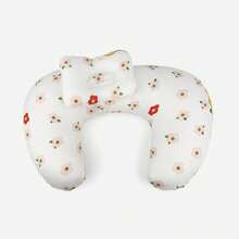Bantal Menyusui Motif Bunga, Bantal Menyusui untuk Ibu dengan Sarung yang Dapat Dilepas, Bantal Penopang Menyusui untuk Usia 0-16 Bulan, Bantal Penopang Multifungsi - MultiWarna - View 10