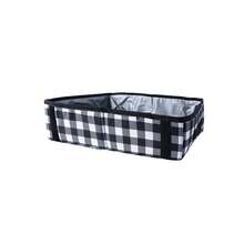 Foldable Portable Cat Litter Box, Collapsible Travel Cat Toilet, Suitable For Car Road Trips - S-checkered - View 10