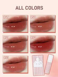 CHEERFLOR Charming Lip Glaze, High Moisturizing, Long-Lasting Nourishing, Sweet & Alluring, Enhances Gloss, Long-Lasting Color, Lightweight Hydrating Non-Sticky - #950 - View 4