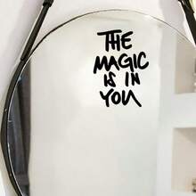 "The Magic Is In You" Mirror Decal | Self-Love Empowering Sticker - B - View 9