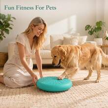 Non Slip Inflatable Balance Cushion Massage Dots Balance Disc Yoga Training Equipment For Adults Dogs Fitness - Green - View 5
