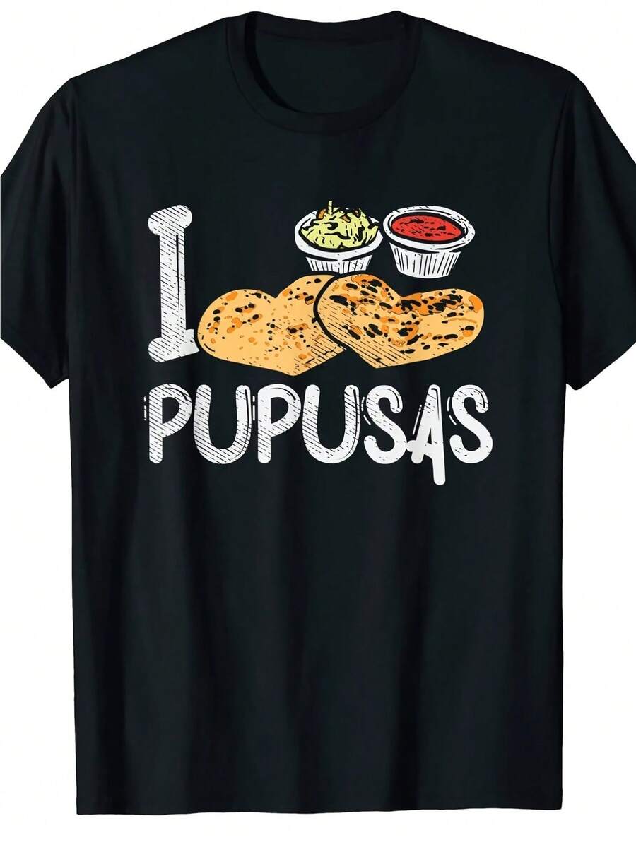 Men'S New Summer New Fun Pusa Maker, Pusa Lover, Salvadoran T-Shirt, Unisex T-Shirt - Black - View 1