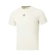 LI-NING Jimmy Butler Short Sleeve T-Shirts Men's Short Sleeve T-Shirts ATSW053 Legit Official Store - Milky - View 1