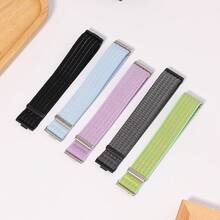 Brand New Compatible With Huawei Fit 5/5 Pro Thin Nylon Hook And Loop Watch Band, Compatible With Huawei Fit 3/4/4 Pro, Multi-Color Design, Fashionable And Comfortable, Breathable For Sports, Suitable For Business, One-Click Quick Installation - For  Fit5/Fit5 Pro - View 3