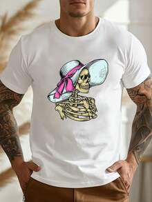 Men T-Shirts - 白色 - 查看 1
