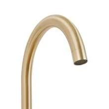 DONSU Küchenspülen-Set aus goldfarbenem PVD-Edelstahl mit Wasserhahn, Seifenspender und Abflusskorb, rechteckige Arbeitsplatte 50 x 45 cm - Einheitsgröße - Übersicht 9