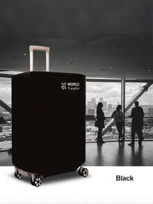 1PC Luggage Protector Trolley Cover, Traveler Durable Luggage Dust Cover-Elastic, Scratch Resistant Luggage Protector, Perfect Travel Accessory - Multicolor - View 18