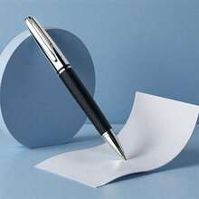 One Pen Fashionable Metal Ballpoint Pen With Replaceable Core/Smooth Ink/Rotatable And Extendable/Business Office Meeting Gift Pen/Suitable For Both Men And Women High-Grade Executive Pen - Pen - View 5