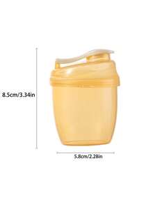 Botol Penyimpanan Camilan Hewan Peliharaan Mini, Wadah Tertutup Anti Bocor, Cocok Untuk Menyimpan Pelet Daging Beku Kering, Camilan Kucing dan Anjing, Sempurna Untuk Pelatihan, Jalan-jalan, Berkemah dan Pemberian Makan Sehari-hari (Ukuran Portabel) - 240 ml - View 3