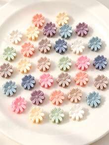 30/50 New Mini Hair Accessories With Small Braided Hair Clips (Color Random) - Multicolor - View 4