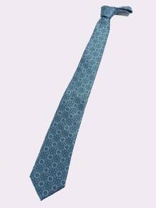 1pc Men's Square Jacquard Tie, Business Formal Suit Accessory, Elegant Decorative Matching - Multicolor - View 5