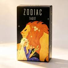 78 Kartu Tarot Zodiak Dua Belas Zodiak Permainan Kartu Ramalan Meja untuk Aktivitas Berkumpul Bersama Teman - Zodiak - View 2
