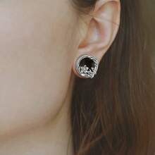 1 Pair 316L Stainless Steel Flower Ear Gauge Ear Cartilage Expander Body Piercing Jewelry Vintage - 1403 - View 9