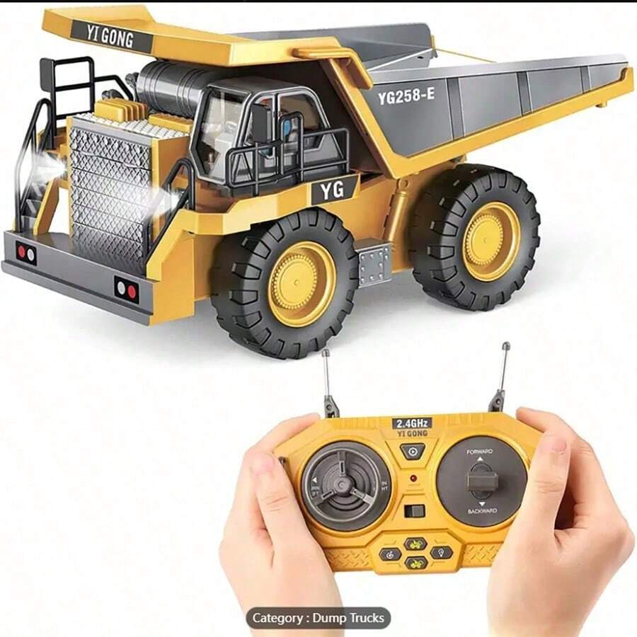 Kids Remote Control Construction Vehicles - [9-channel] Truck - View 1