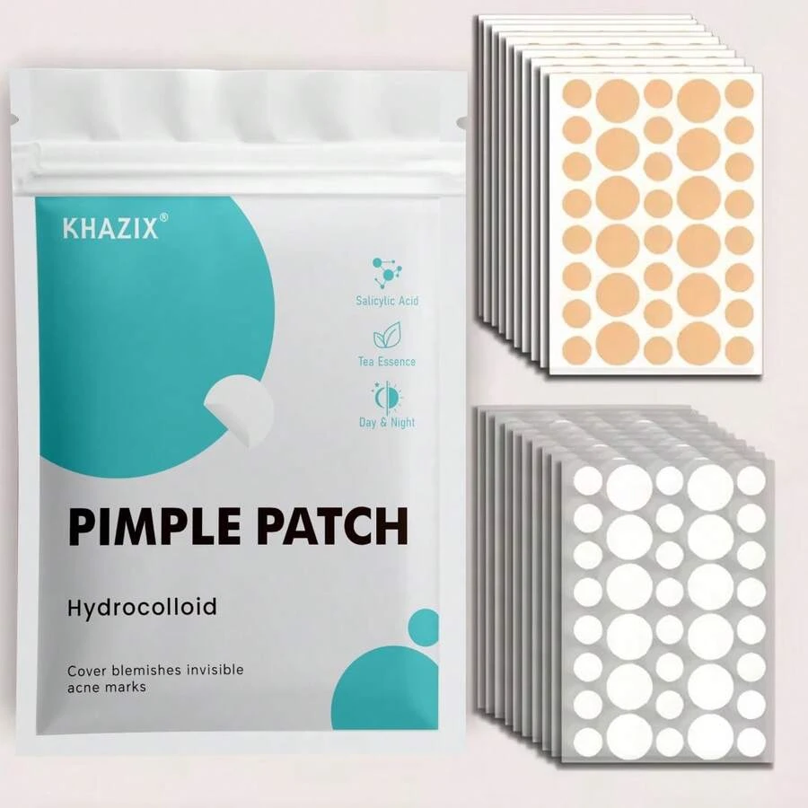 360/720PCS Hydrocolloid Acne Pimple Patch, Hydrocolloid Spot Stickers, Covering Zits And Defect, Nighttime Spot Stickers For Face - Round - View 1
