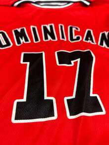Red Basketball Jersey Men Name And Number Printed Basketball Jersey Round Neck Personalized Sleeveless Basketball Jersey, Birthday Gift Sports Summer - Red - View 7
