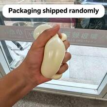 1pc Cheese Shaped Squishy Stress Relief Toy, One Size, Random Color, Soft Slow Rebound Squeeze Toy, Relieve Anxiety And Stress, Portable Office Desk Decompression Toy, Pocket Size Sensory Squishy, Suitable For Adults, Teenagers, Students Gift - Multicolor - View 10