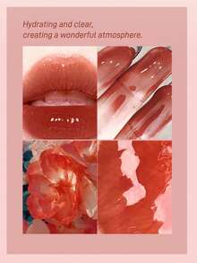 CHEERFLOR Charming Lip Glaze, High Moisturizing, Long-Lasting Nourishing, Sweet & Alluring, Enhances Gloss, Long-Lasting Color, Lightweight Hydrating Non-Sticky - #950 - View 5
