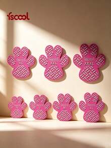 4pcs/Set Waterproof Dog Paw Protection Pads, Non-Slip Self-Adhesive Shoes Socks, Replacement Paw Pads, Prevent Dog Slipping - Multicolor - View 3