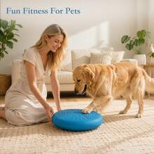 Non Slip Inflatable Balance Cushion Massage Dots Balance Disc Yoga Training Equipment For Adults Dogs Fitness - Blue - View 2