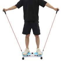 YUNRUX Twist Board, Waist Twisting Fitness Tool, Waist With Elastic Resistance Bands - A - View 1