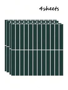 10/20/40pcs Thickened Straight Line Mosaic Self-Adhesive Splash Guard, Thick Texture With Excellent Resilience, Minimalist 3D Straight Line Pattern, Peel And Stick Without Cement, Excellent Waterproof And Moisture-Proof Performance, Suitable For Kitchen Stove, Bathroom Wall Areas, Acting As Kitchen And Bathroom Splash Guard Tiles For Home Space Decoration And Renovation, Old House Remodeling, Rental Home Arrangement, Firm Adhesion And Not Easy To Fall Off. Not 3D Tiles - Multiple Styles - View 18