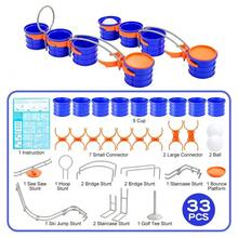 Blow Ball Track Toy, Suitable For Family Gathering Games, Educational Lung Capacity Training Ball Challenge Toy, Multi-Player Interactive Group Tabletop Game, Family Gathering Entertainment - Multicolor - View 10