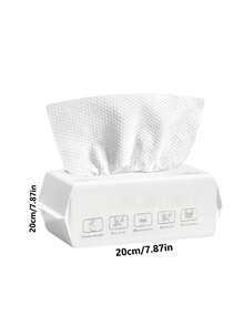 Disposable Thickened Cotton Facial Cleansing Wipes, Multi-Purpose Soft Cotton Cloth For Adults And Babies, Dry And Wet Use Face Cleansing Towels - Multicolor - View 5