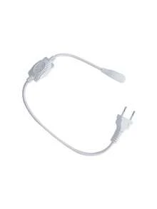 CABO P/FITA LED COB 8MM 220V 2P - Branco - Visão 1