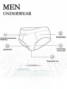 7pcs Tight Sports Triangle Shorts, Solid Color High Elasticity, Can Be Used As Men's Sports Underwear - Multicolor - View 7