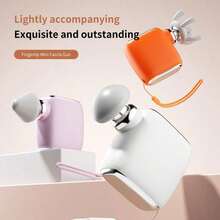 ALUSHEE Portable Mini Fascia Massage Gun, Lightweight Body Design, Powerful Performance, 3600RPM Rotation Speed. Deep Tissue Muscle Massager, Battery Capacity: 600mAh, Built-In Large Capacity Battery, Type-C Charging Port. Mini Vibration Massager, Suitable For Travel, Office, Gym And Other Scenarios, Can Relieve Shoulder, Neck, Leg Pain - View 3