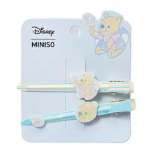 Miniso Disney Winnie The Pooh Summer Series Pair‑Pack Hair Clips, Cute Cartoon Decor Barrettes, Sweet Hair Accessories For Girls Daily Styling (1PC) - Multicolor - View 2