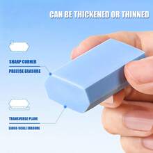 1 Set Hexagonal Gradient Erasers, Large Area Cleaning Without Residue, Colorful Creative Erasers, Suitable For Students, Applicable For Writing, Drawing And Sketching Erasure - Sets - View 3