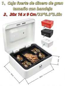 Deposit Box - White - View 3