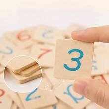 Children's Math Enlightenment Home Teaching Tool, 1-10 Number Matching Early Education Toy, 49-Piece Number Matching Toy Set, Suitable For Preschool Boys And Girls Aged 3 And Above, Christmas Gift - Multicolor - View 10