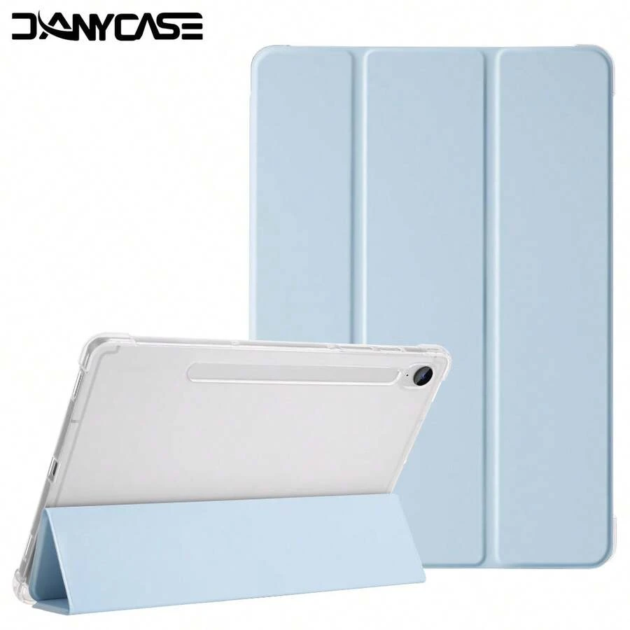 DANYCASE Soft Protective Case With Pen Slot Compatible With Samsung A8 A9 A9+ S9/S9FE S10lite S9+ Semi-Transparent Matte Back Cover