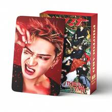 127PCS <RUN IT> THIS&THAT Photocard Set K-Pop Lomo Cards Collection Cards With Stickers Fans Merchandise Photocard Stickers <RUN IT> Cards THIS & THAT Felix - Multicolor - View 4