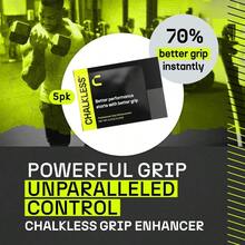 Grip Enhancer - Premium Chalk Less Mess Hand Chalk Weightlifting, Powerlifting, Yoga, Gaming, Climbing, And More, Long-Lasting Reliable - 0.3 Gram (5 Pack) - View 3