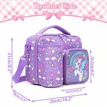 Girls' Crossbody Bag With Adjustable Strap, Cute Design, Suitable For Picnic, Travel And Back To School, For Elementary School Students - Children's Meal Packs - View 10