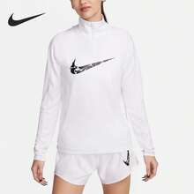 Nike Genuine New Women's Running Training Breathable Long Sleeve Sports T-Shirt FN2637-100 - FN2637-100 - View 1