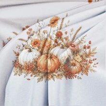 1pc Minimalist Autumn Plaid Pumpkin Floral Pattern Tablecloth, Stain-Resistant Dining Table Decor, Suitable For Kitchen, Dining Table, Coffee Table, TV Stand, Entryway, Party Holiday Decoration, Home Decor, Autumn Gathering - Multicolor - View 2