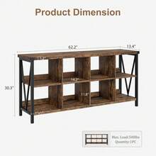Sofa & Console Tables - Brown - View 2