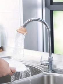 Faucet Splash-Proof Extension Filter, Kitchen Shower Head Water-Saving Device Splash-Proof Faucet Filter, Suitable For Kitchen, Bathroom, Shower Head, Home Decor - Multicolor - View 3