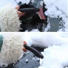 2pcs Car Snow Shovel Tool Glass Snow Brush De-Icer Ice Scraper Snow Removal Shovel Winter Snow Removal Gadget - Snow Shovel - View 5