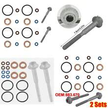 1.6 TDi Fuel Injector Seal Washer Bolt Kit For VW Touran Jetta 03L130277B 18 Pcs - WX-vWPYQPJ - View 3