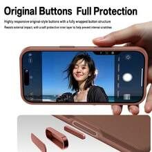 VRNOEI Premium Tech Fabric Magnetic Phone Case Compatible With IPhone 13 16 14 15 17 Pro Max 16 Plus Minimalist Fashion Neutral New Woven Magnetic Shockproof Protective Cover - Dark Green - View 5