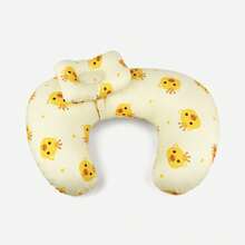 Bantal Menyusui Motif Bunga, Bantal Menyusui untuk Ibu dengan Sarung yang Dapat Dilepas, Bantal Penopang Menyusui untuk Usia 0-16 Bulan, Bantal Penopang Multifungsi - MultiWarna - View 5