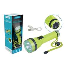 Lanterna  De Mergulho Ecooda Pesca Led Recarregável Usb 30m Prova Dágua Profissonal - Estrela - Visão 1